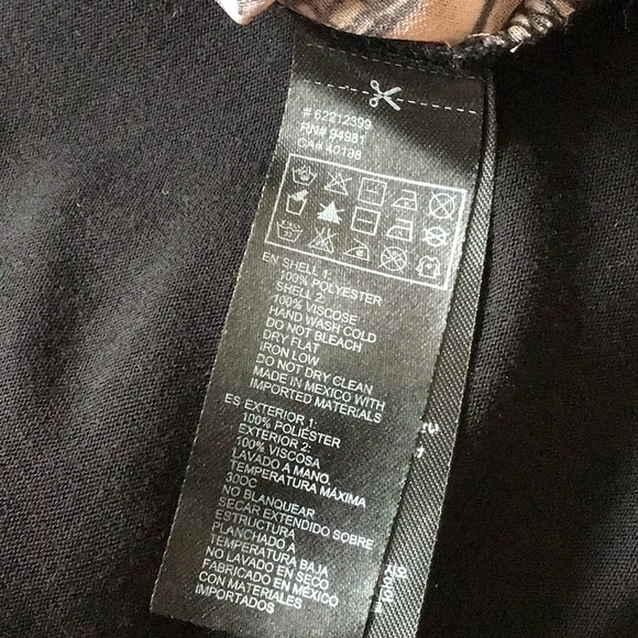 Forever 21 Plus Eiffel Tower Sheer Front Blouse - Picture 6 of 7